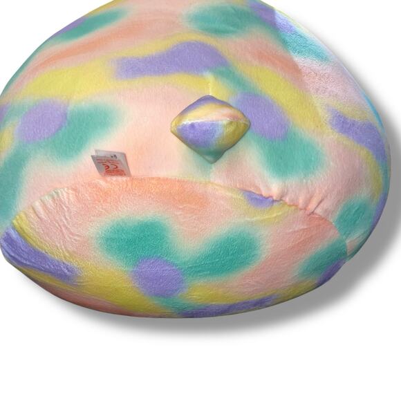 Ty Squish A Boos Plush Furry Easter Bunny Pillow Nursery Decor Baby Shower 18" - Picture 12 of 13